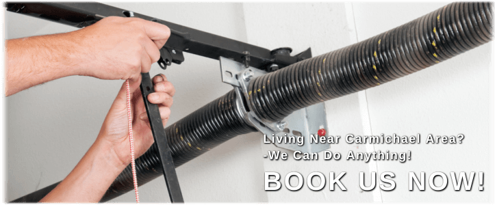 Broken Garage Door Spring Carmichael